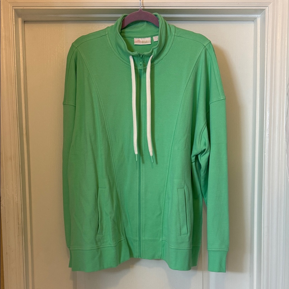 Belle by Kim Gravel Mint Sweater